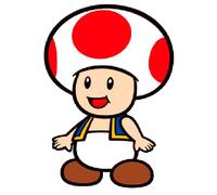 Nintendo Coussin Super Mario Bros 3d Toad