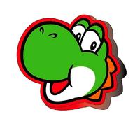Nintendo Coussin Super Mario Bros 3d Yoshi