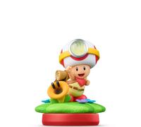 Nintendo Figurine Amiibo - Capitaine Toad & Fleur Cancan - Collection Super Mario Bros. Wonder