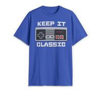 Nintendo Homme T-Shirt - Bleu - Taille 3XL