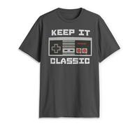 Nintendo Homme T-Shirt - Gris - Taille L