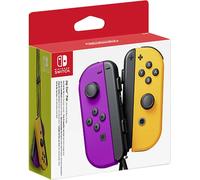 NINTENDO Joy-Con (L)/(R) - Manette de jeu - sans fil - orange fluo, violet fluo (pack de 2) - pour Nintendo Switch