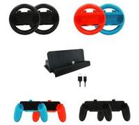 Nintendo Kits d'Accessoires COMMUTATEUR Ensembles 10 en 1 Joy Con Contrôleur de Poignées Poignée Wj278 G