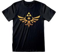 Nintendo Legend Of Zelda - Logo Hyrule - T-shirt noir - Taille L