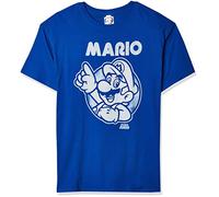 Nintendo Men's So Mario T-Shirt, Small, Royal