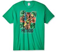 Nintendo Metroid Graphic Tees Chemise pour Homme, Kelly Heather, XXL