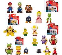 Abysse Corp. Micro-figurines Nintendo 2 cm – Pack de 3, modèle aléatoire, série 1 x12