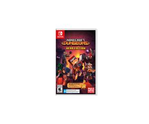 Nintendo Minecraft Dungeons Hero Edition Standard+DLC Chinois simplifié, Chinois traditionnel, Allemand, Anglais, Espagnol, Français, Italien, Japonais, Coréen, Portugais, Russe Nintendo Switch