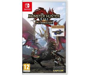 Nintendo Monster Hunter Rise + Sunbreak Standard+DLC Chinois simplifié, Chinois traditionnel, Allemand, Anglais, Espagnol, Français, Italien, Japonais, Coréen, Russe Nintendo Switch