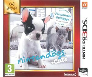 Nintendo nintendogs + chats : bouledogue français & nouveaux amis - jeux vidéo (Nintendo 3DS, Simulation, Nintendo, E (Everyone), DEU, Basic)