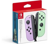 Nintendo Official Switch Paire de manettes Joy-Con - Violet pastel/vert pastel