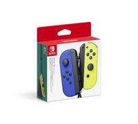 Nintendo Paire de manettes Joy-Con gauche bleue & droite jaune néon (batterie remplaçable par l'utilisateur)