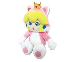 Nintendo Plschfigur Peach Katze (25cm) [import allemand]
