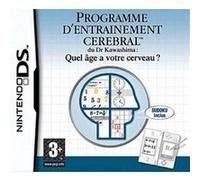 Nintendo - Programme D'Entraînement Cérébral Du Dr Kawashima : Quel Âge A Votre Cerveau ? + New Super Mario Bros [Ds] G