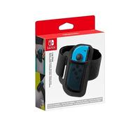 Nintendo Leg Strap Fibre de coton, Elastane, Nylon, Polyester Noir