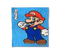 Scificollector Super Mario Serviette de Toilette - Mario (Pas Une Serviette de Bain) Mesure 80 cm x 50 cm