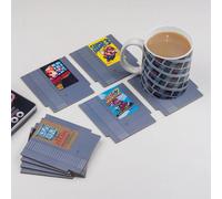 Paladone – Sous-verres métal Nintendo NES rétro – Donkey Kong, Mario, Zelda – Set de 8