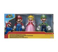 World Of Nintendo New 2018 Mushroom Kingdom Diorama Gift Set-3 Figure Pack Action
