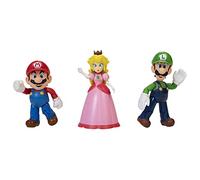 World Of Nintendo New 2018 Mushroom Kingdom Diorama Gift Set-3 Figure Pack Action
