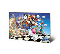 Nintendo Super Mario Bros. 3 (Art) 40 x 59 cm Impression sur Bois