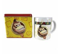 Nintendo Super Mario Bros Donkey Kong mug + money box set