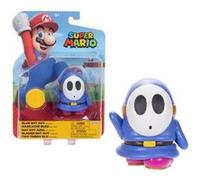 Nintendo Super Mario Figurine articulée avec Accessoire Pow Block 10,2 cm À partir de 3 Ans (Licence Officielle)