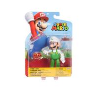 Nintendo - Super Mario Bros - Figurine articulée 10cm - Luigi de feu avec Boule de feu