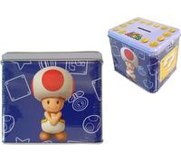 Nintendo Super Mario Bros Toad Gobelet + Ensemble de boîtes à monnaie
