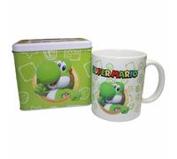 Nintendo Super Mario Bros Yoshi Tasse + Geld-Box-Set