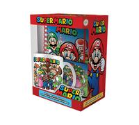 Nintendo - Super Mario - Coffret cadeau avec Mug - carnet - dessous de verre et
