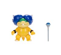 Nintendo Super Mario Figurine articulée Ludwig Von Koopa avec accessoire Baguette 10,2 cm À partir de 3 ans (licence officielle)