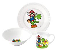 Nintendo Super Mario Frühstücksset (Schale, Tasse, Teller)