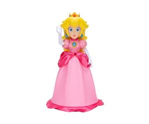 Nintendo Super Mario - JAKKS Pacific - Poupée Princesse Peach avec Accessoires d’Écriture - Licence Officielle du Jeu Vidéo - Jouet Créatif à Collectionner pour Enfants à partir de 3 Ans et +