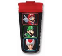 Nintendo - Super Mario - Mug de voyage "Blocs de couleurs" en métal 450ml