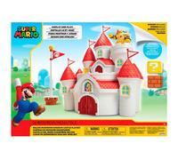 Playset Château Royaume du Champignon - JAKKS PACIFIC - Super Mario - Rouge - Enfant