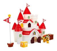 Nintendo Super Mario Mushroom Kingdom Castle Playset, With Exclusive 2.5 Bowser Figure