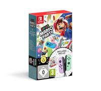 Pack Super Mario Party + paire de manettes Joy-Con gauche violet pastel & droite vert pastel Switch