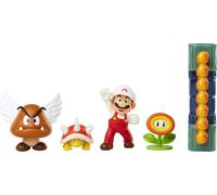 Nintendo Super Mario Set de 5 figurines Lava Castle Diorama, 6,5 cm