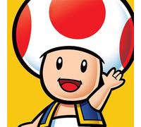 Nintendo Super Mario (Toad) 40 x 40 cm Toile Imprimée