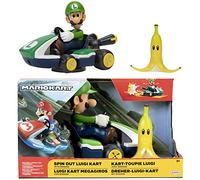 Nintendo Super Mario Véhicule de Course Toupie Luigi Vert 408754-PB