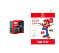 Nintendo Switch 2 + Carte mémoire 256 Go SanDisk