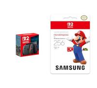 Nintendo Switch 2 + Carte mémoire micro SD express 256 Go SAMSUNG