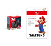 Nintendo Switch 2 Mario Kart World + Carte mémoire micro SD express 256 Go SAMSUNG