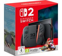 Nintendo Switch 2 + Mario Kart World, Nintendo Switch 2, Schwarz, Analog / Digital, D-Pad, Home button, Menü-Taste, Power-Taste, Tasten, LCD