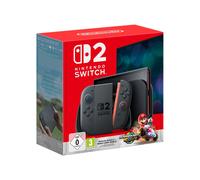 Nintendo Switch 2 Noire 7.9" LCD Tactile 1920x1080, 256Go Flash, Wi-Fi 6, Bluetooth, HDMI, USB Type-C, VRR 120Hz, Jeux inclus: Mario Kart World