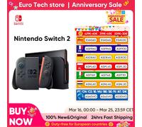 Nintendo Switch 2 Original 7.9 pouces écran LCD Joy-Con2 poignée Console Stable Mode TV Console de jeu vidéo N2 nouveau 2025 Nintendo Switch 2 + Mario Kart World Game