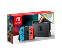 Nintendo Switch + 35€ voucher eShop console de jeux portables 15,8 cm (6.2 ) 32 Go Écran tactile Wifi Noir, Bleu, Gris
