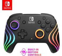 Nintendo Switch Afterglow Wave- Wireless- Black