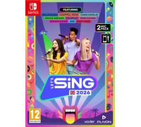 Nintendo Switch Let`S Sing 2026 - 2-Mic Game NEUF