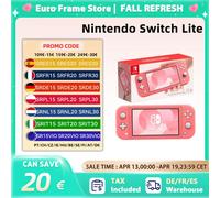 Nintendo Switch Lite 5.5 pouces LCD Nintendo Switch Console de jeu portable 32G stockage interne écran tactile Bluetooth 4.1 Turquoise